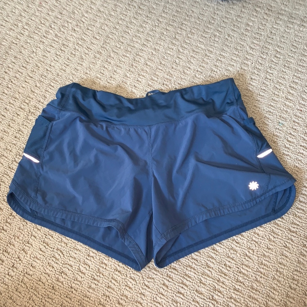 Blue/Grey Athleta shorts